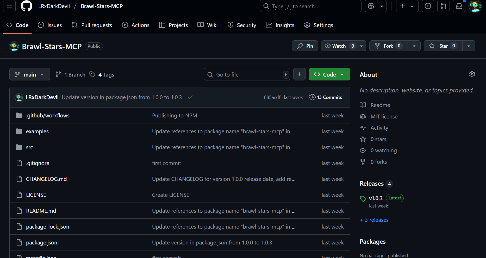 Brawl Stars MCP - Model Context Protocol implementation
